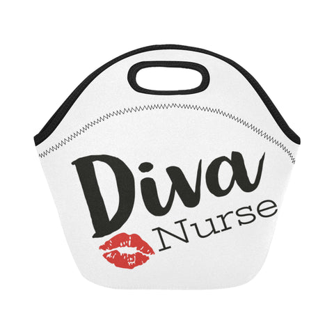 Diva Nurse Neoprene Lunch Bag