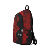 Red Speckled  Backpack