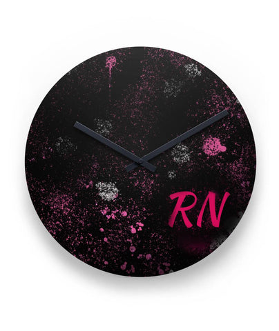 rn clock 11" Round Wall Clock