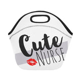 Cute Nurse Neoprene Lunch Bag