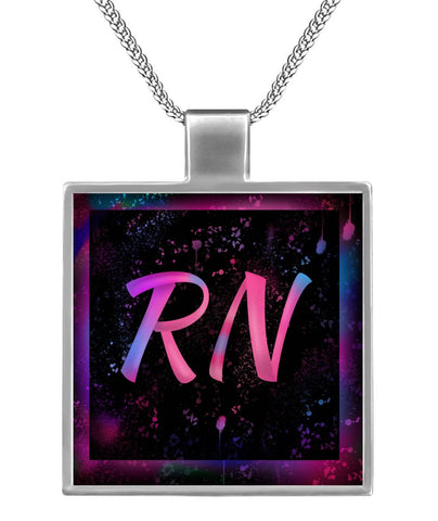 rn necklacern  Square Necklace